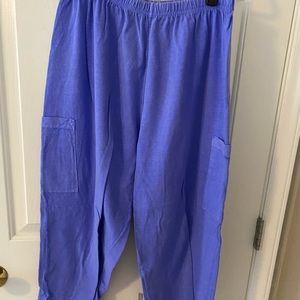 Fresh Produce XL purple capris.